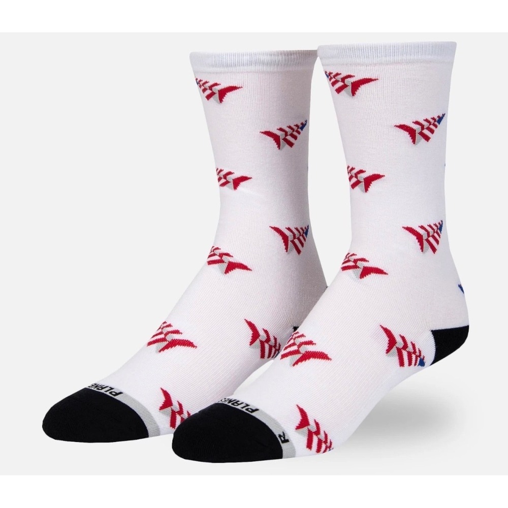 PAPER PLANES AMERICAN DREAM ARMADA CREW SOCK ROC NATION 900135 WHITE BRAND NEW